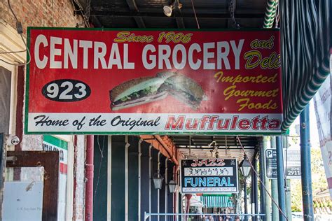 Central grocery on decatur - Apr 11, 2016 · Stack of muffulettas from Central Grocery ready to be wrapped and served. (image: goldbely.com) This tiny, squeezed-in place at 923 Decatur Street opened in 1906 by Sicilian immigrant Salvatore Lupo who continued to operate it until 1946 when he passed it along to his son-in-law Salvatore Tusa. The sandwich, (well, this is what we’ve gathered ... 